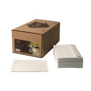 Clairefontaine 65946C - Boîte de 500 enveloppes Forever 114x162, 80 g/m², coloris blanc