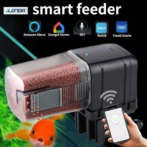 Distributeur Automatique De Nourriture Pour Aquarium, Synchronisation/Wifi, Sans Fil, Application Smartphone, Alimentation Des Pois