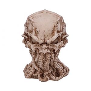 Nemesis Now James Ryman Figurine décorative en Forme de crâne Cthulhu Vert 20 cm