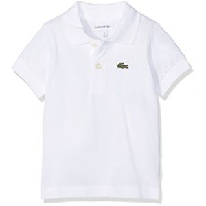 Image de Lacoste Polo en coton piqué logotypé Blanc