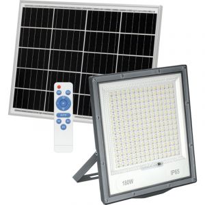Debflex PROJECTEUR SOLAIRE 2000LM IP65 + TELECOMMANDE