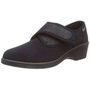 Scholl Agnes MC Black, Mocassins Femme, Noir, 40 EU