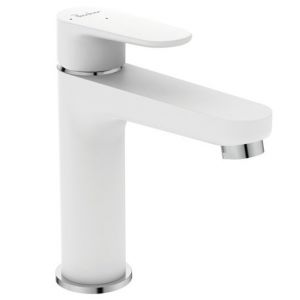 Image de Ideal Standard Porcher Mitigeur lavabo Kheops New blanc mat, sans tirette