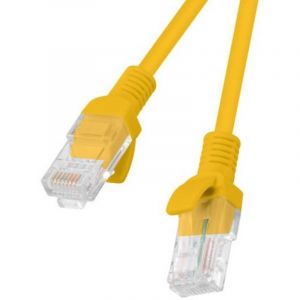 Lanberg Câble Réseau RJ45 UTP Cat.6 25cm Orange