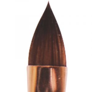 Leonard Brosse usée bombée, Acryl'Art, série 210 UB, Taille 4, largeur 9mm