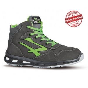 U-Power Chaussure de sécurité haute HUMMER S3 SRC - REDLION - taille: 37 - Gris / Vert