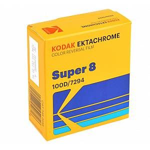 Kodak Film Ektachrome 100D 8mm pour Caméra Super 8