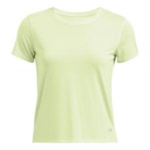 Under Armour Maillot manches courtes launch run vert femme