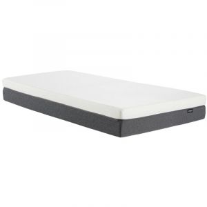 Matelas 90 x 190 cm mousse HD 7 zones et accueil mémoire de forme déhoussable ép.25cm - RIAU de YSMÉE