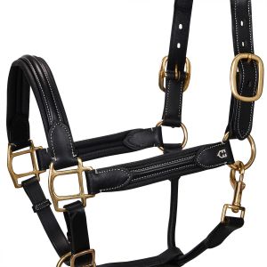 Licol pour cheval supérieur en cuir Equestro