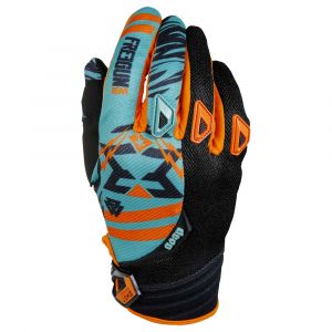 Shot by Freegun Gants cross DEVO TROOPER MINT ORANGE ENFANT