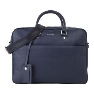 VALENTINO Sac d'ordinateur portable bleu fonc&eacute; pour homme - Marnier Business Bag Blu 315562