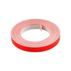 Cyclingcolors Liseret de jante autocollant 9MMx10M rouge fluo carénage mobylette moto voiture décoration vélo