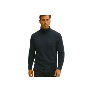 Bill Tornade Billtornade Pull - Pull col roul&eacute; - marine