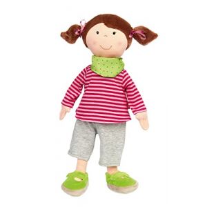 Sigikid Poupée Quendy, rose-gris