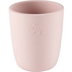 Image de Done by Deer Gobelet en silicone Ozzo hippopotame rose (160 ml)