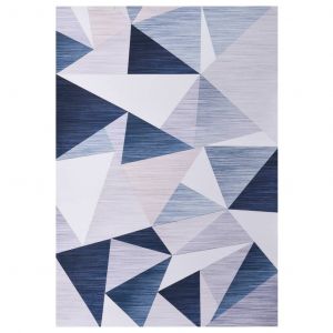 VidaXL Tapis imprim&eacute; Multicolore 160x230 cm Tissu