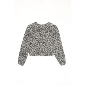 Le Temps des Cerises Chemise enfant Blouse pepetgi à motif cachemire