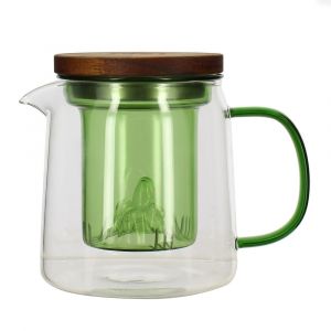 Ogo Living Théière en verre 45cl, laska