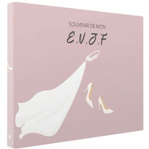 Ceanothe Album photo traditionnel evjf 50 photos 10x15 cm, 50 pages, 50 photos 10x15, dimensions totales : 148x210x18 mm - marque fran&ccedil;aise - Rose