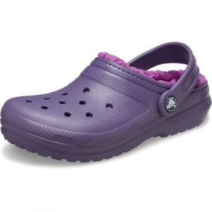 Crocs Unisexe Enfant Classic Lined Clog K Sabots, Nightshade, 28/29 EU