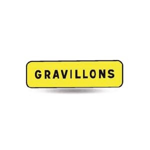 Taliaplast 525112 - Panonceau indication gravillons km c2 900x250mm