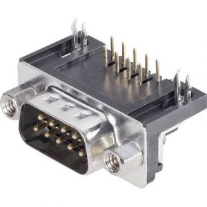 Bkl electronic SUB-D mâle à picots 25 pôles 10120039 90 ° coudé pour circuits imprimés 1 pc(s)