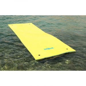 Waterflex Matelas flotteur Ski Flott huit dix places 550 cm x 180 cm x 3,5 cm Adapté pour lac mer piscine