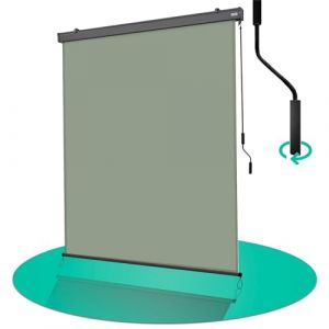 Store Vertical Extensible 160x250 cm - Strattore - Store Roulant Extérieur - Balcon Terrasse Patio Jardin Protection - Vert Matcha