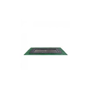 Exit Toys Dynamic trampoline enterr&eacute; au niveau du sol 275x458cm avec dalles de s&eacute;curit&eacute; Freezone - noir 10.82.95.00