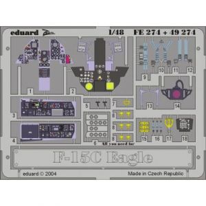 Image de Eduard MAQUETTE F 15C EAGLE INTERIOR.HASE /48 49274