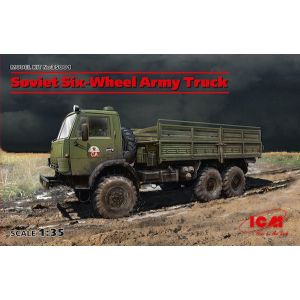 ICM Soviet Six-wheel Army Truck(100% New Mol - 1:35e