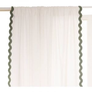 Image de Atmosphera Rideau cherry blanc 140x260cm createur d'interieur