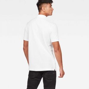 G-Star Raw Polo Raw Dunda Slim Polo blanc - Taille EU XXS