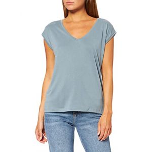 Pieces Tshirt basique modal manches courtes Bleus - Taille 40