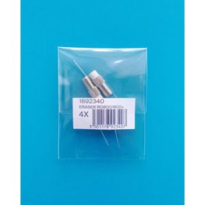 Rotring Tube de 4 gommes de rechange pour Portemine 800 Code Produit : 1892340 Code EAN : 3501178923407