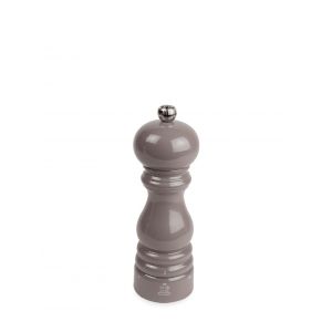 Peugeot Paris u'Select Moulin à poivre manuel u'Select en bois laqué, gris taupe, 18 cm - 7in