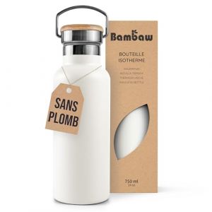 Bambaw Thermos in Acciaio Inossidabile, 750 ml - Polar White