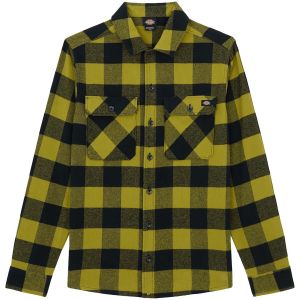 Dickies Chemise manches longues de - Sacramento Shirt - S &agrave; XXL - pour Homme - jaune/noir