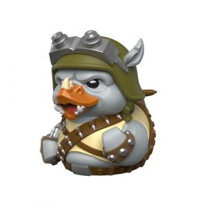 Numskull Games TUBBZ Premi&egrave;re &eacute;dition : Teenage Mutant Ninja Turtles &ndash; Rocksteady Cosplay Rubber Duck Figurine en Vinyle