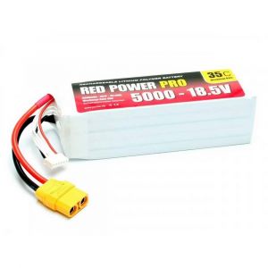 PICHLER Batterie LiPo RED POWER PRO 5000mAh – 5S / 18,5V – Haute performance