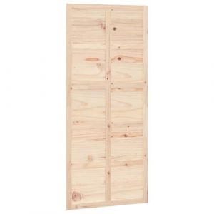 VidaXL Porte de grange 90x1,8x214 cm Bois massif de pin