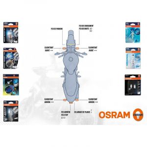 Image de Osram Kit Ampoule bmw r 1200 rt 2005