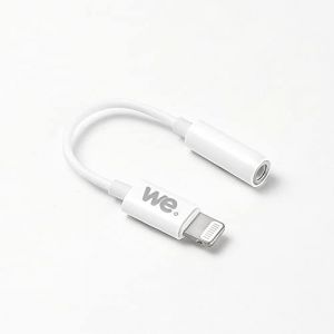 WE Adaptateur Jack Lightning male vers jack 3.5 femelle