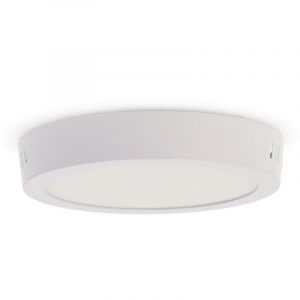 M Ledme - Panneau de surface Slim Series 12W, 2000lm, lumière froide (6000k). Plafonnier d'intérieur IP20. Idéal pour salle de bain, cuisine, chambre. Facile à installer, LM5240.