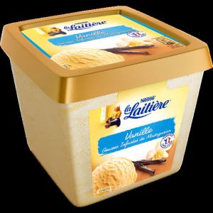 Image de Nestlé La Laitière Glace à la vanille - Le pot de 430g