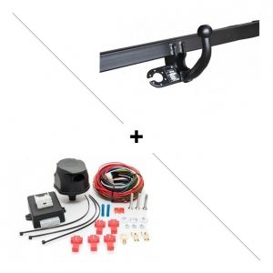 France Attelage - Attelage Dacia Lodgy (06/12-) Col de cygne + faisceau universel 7 broches + boitier &eacute;lectronique - A partir de Juin 2012