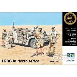 Master Box Figurines Maquettes LRDG en Afrique du Nord, 2ème GM