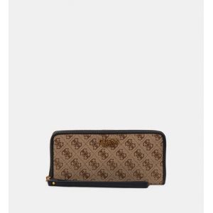 Guess Compagnon Aviana monogramm&eacute; Noir