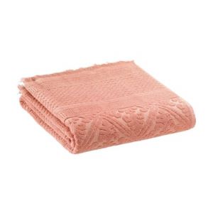 Vivaraise Drap de bain uni en coton argile 100 x 180